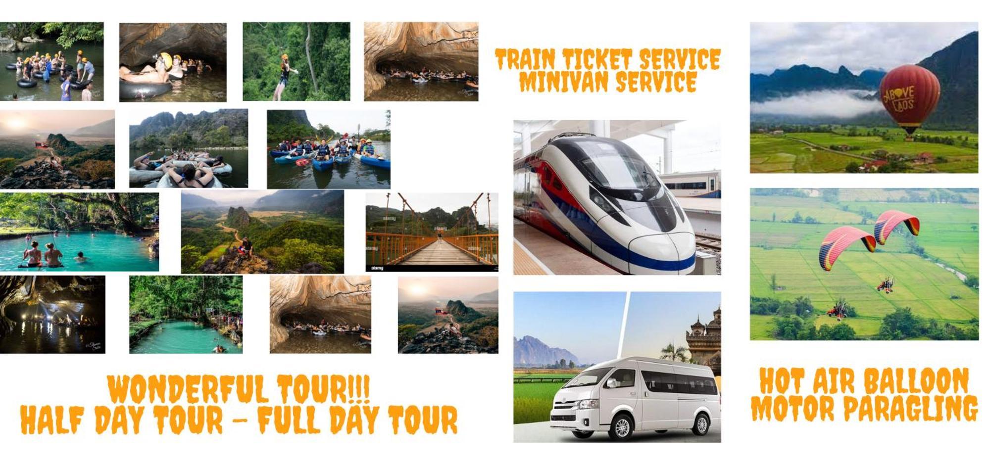 Vang Vieng Lily Backpackers Hostel Bagian luar foto